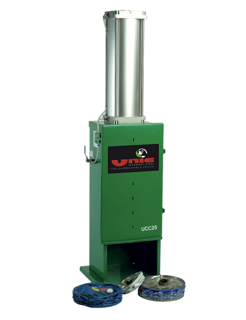 Pneumatische Pers Voor Vaten Tot 30 Liter En Hoogte Tot 480 Mm